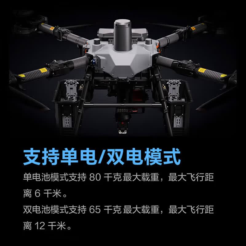 大疆（DJI）FC100运载无人机 80公斤吊装运输吊运大型应急救援无人机